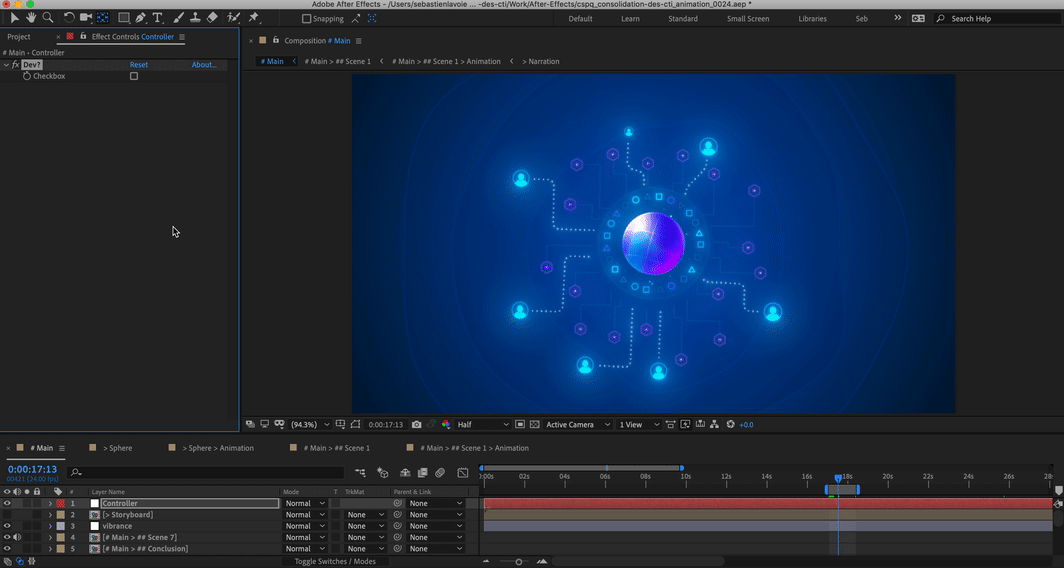 S Glow After Effects
